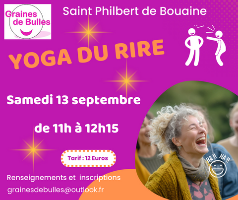 club de rire YOGA DU RIRE VENDEE